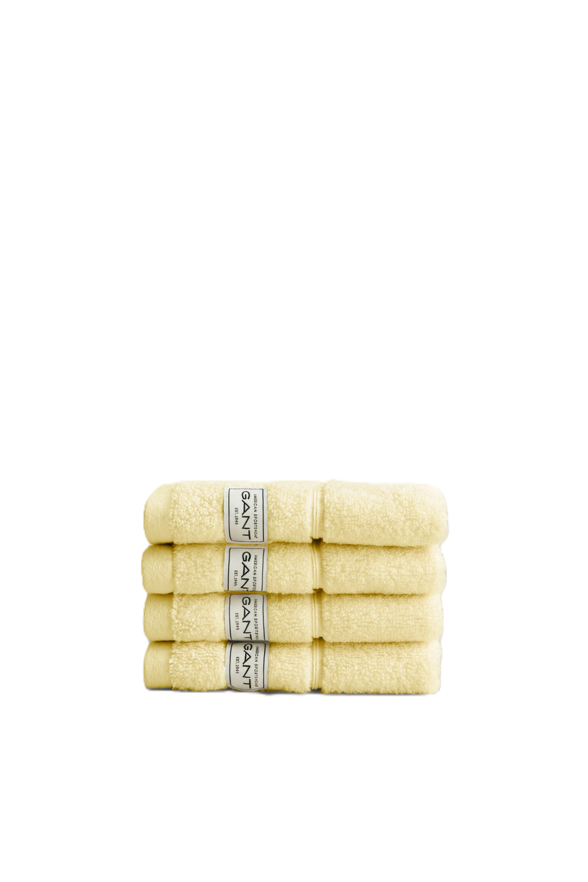 Premium Towel 30X30 4-Pack - Vanilla Yellow