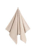 Jacquard Herringbone Towel 70X140 - Faded Beige