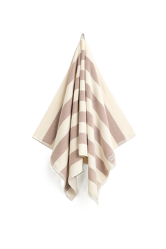 Stripe Towel 70X140 - Silver Sand