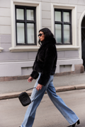 Lili Bag - Black Pebbled