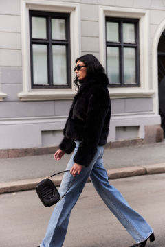 Lili Bag - Black Pebbled