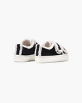 Shearling Low Velcro - Black