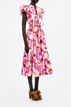 Ottilie Dress - Azalea
