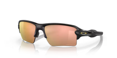 Flak 2.0 XL - Matte Black - Prizm Rose Gold Polarized