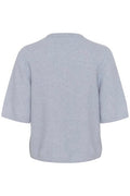 GZalpha Ss Tee - Grey Blue Melange