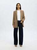Wide Bea-Kori Hw Jeans - Dark Blue Denim