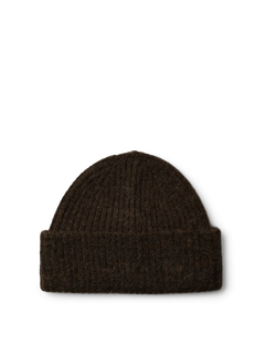 Lulu Wool Blend Knit Beanie - Delicioso Melange