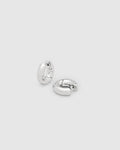 Chunky Hoops Small - Silver