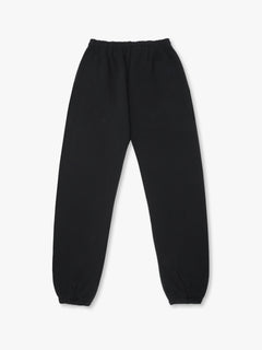 Organic Fitted Sweatpants - Black