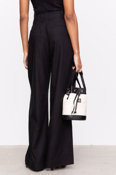 Ava Trouser Linen - Black