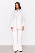 Bibi Crepe Shirt - White