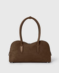 Ryder Suede Shoulder Bag - Moka