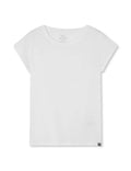 Organic Jersey Teasy Tee FAV - White