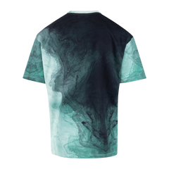 Stitch Tee - Deep Ocean Aop