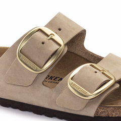 Arizona Big Buckle Nubuk Leather Narrow - Sandcastle
