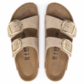 Arizona Big Buckle Nubuk Leather Narrow - Sandcastle