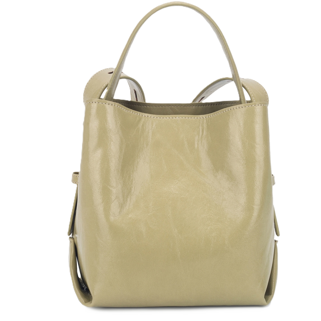 Molly Glossy Structure - Matcha Green