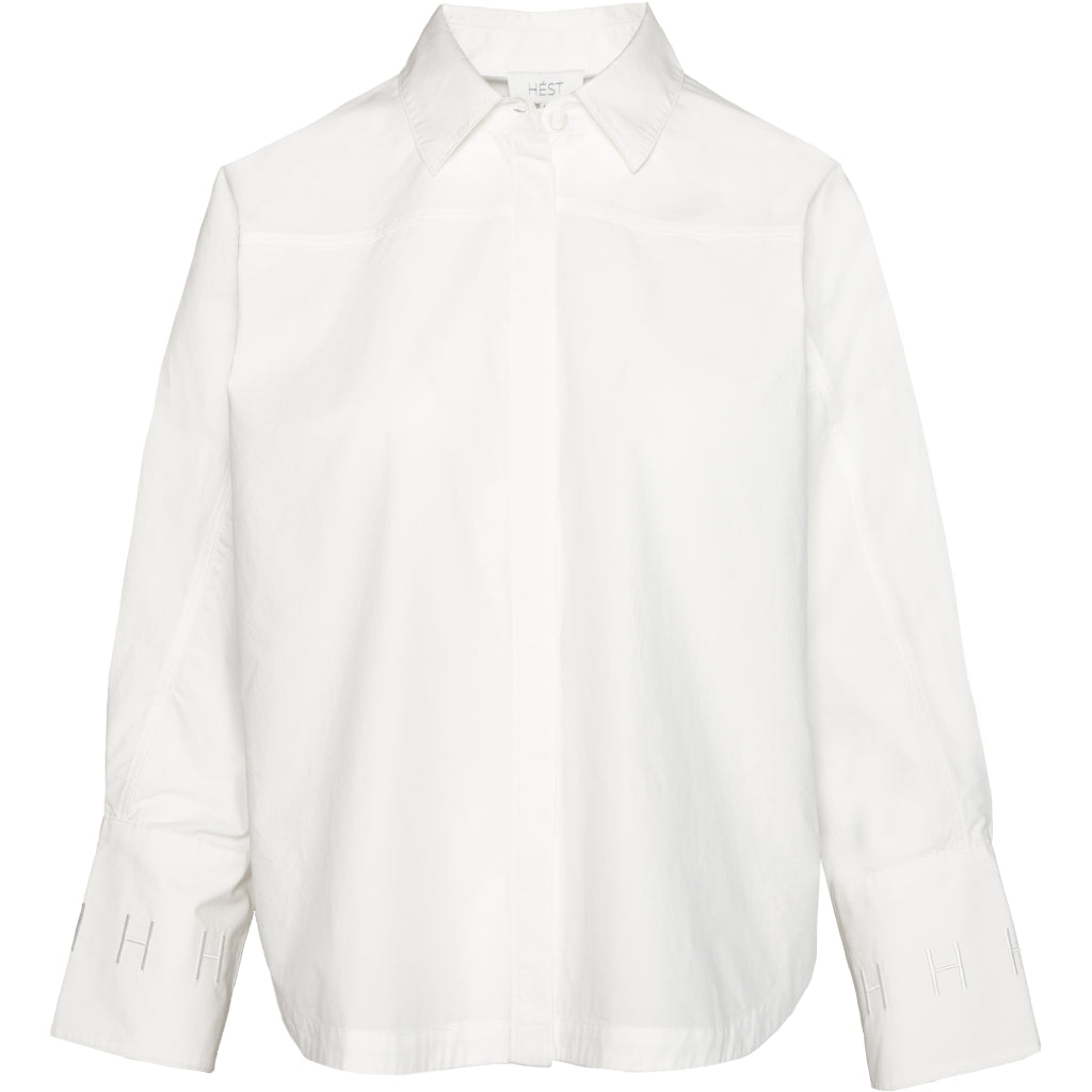 Senna Shirt - White Alyssum