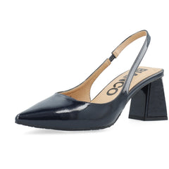 Biamaralyn Slingback Patent - Navy
