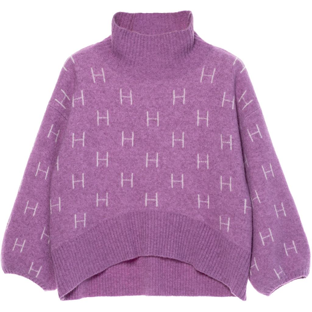 Fam Sweater Short - Radiant Orchid