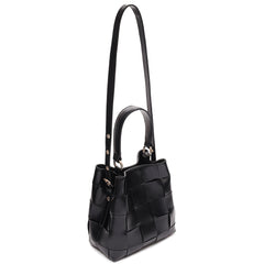 Small Chiara Braided Florence W. Gold - Black