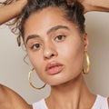 Ane Extra Large Hoops - Gold
