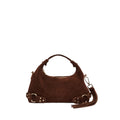 Dandy Fringe Suede - Dark Brown W. Gold