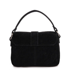 Small Honey Buckle Suede - Black