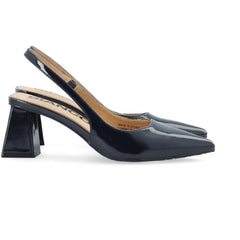 Biamaralyn Slingback Patent - Navy