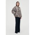 Volominous Bomber Jacket - Abstract Foliage