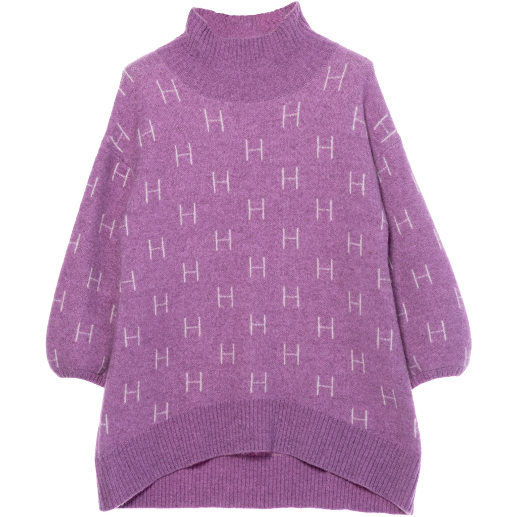 Fam Sweater Long - Radiant Orchid