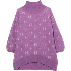 Fam Sweater Long - Radiant Orchid