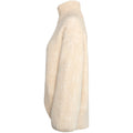 Fam Short Sweater - Light Beige Melange