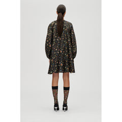 Voluminous Bow Dress - Magnolia Garden