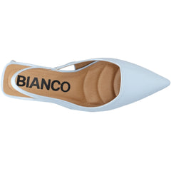 Biamaralyn Slingback Patent - Sky Blue