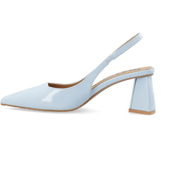 Biamaralyn Slingback Patent - Sky Blue