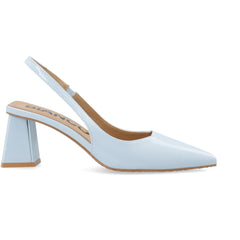 Biamaralyn Slingback Patent - Sky Blue