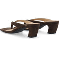 Biaspice Toe Post Faux Suede - Brown