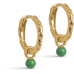 Belle Hoops - Grass Green