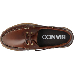 Biacapri Boat Shoe Pull Up Leather - Brown