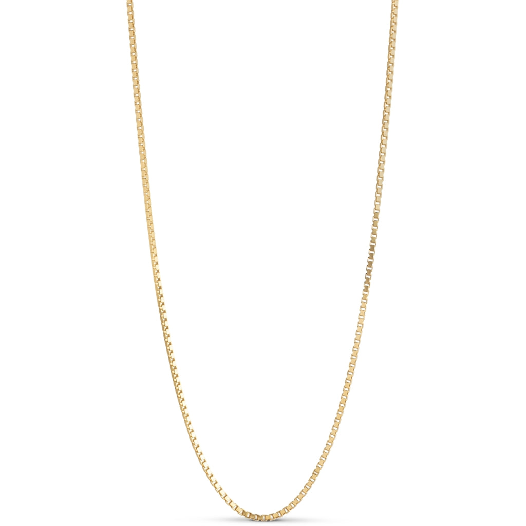 Box Chain Necklace - Gold