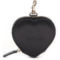 Heart Coin Pocket Florence - Black W. Gold