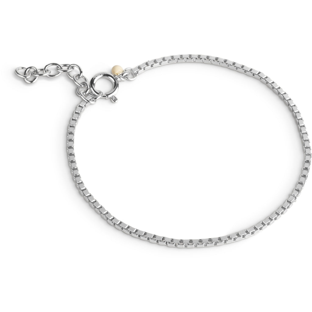 Box Chain Bracelet - Silver