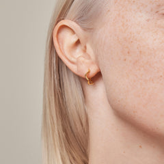 Holly Large Hoops - 925S/GP/M