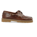Biacapri Boat Shoe Pull Up Leather - Brown