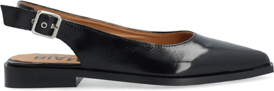 Biavictoria Slingback Nappalak - Black Nappalak