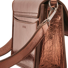 Cayman Pocket Metallic Structure - Sheeny Brown