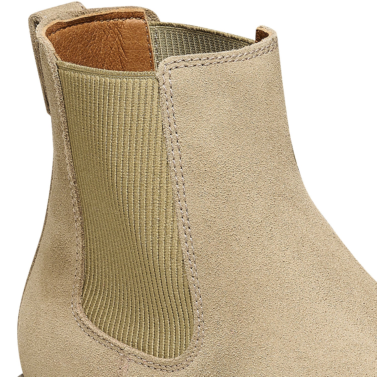 Highwood Suede Leather Narrow - Taupe