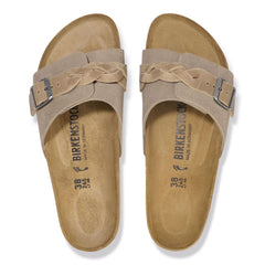 Oita Braided Suede Leather Narrow - Taupe