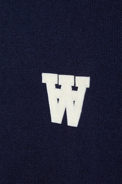 Tay Aa Cs Patch Lambswool Jumper - Navy